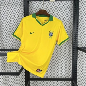 Brazil Retro Soccer Jersey 1997