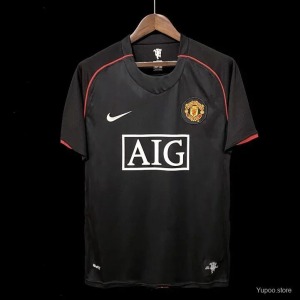 Manchester United Retro Soccer Jersey 2007-2008