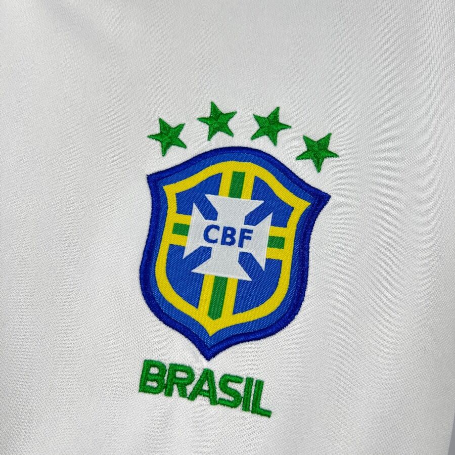 Brazil Retro Soccer Jersey 1998
