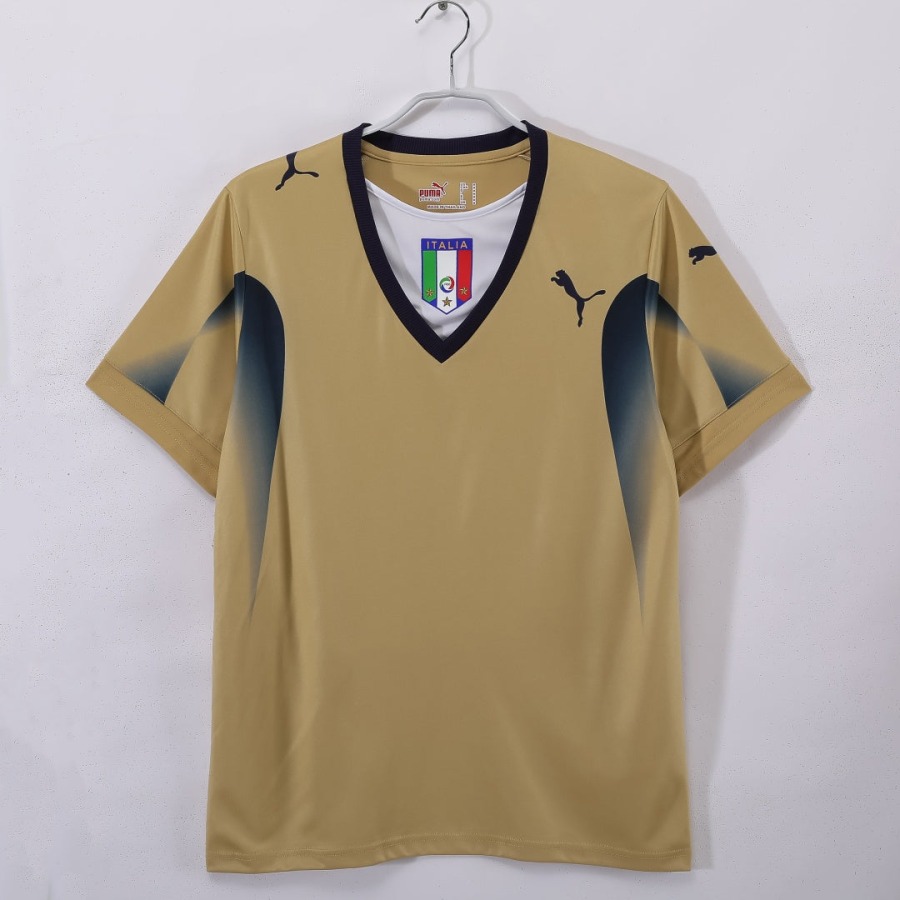 Italy Goalkeeper 2006 Retro Jersey