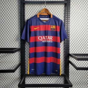FC Barcelona Retro 2015-2016 Soccer Jersey
