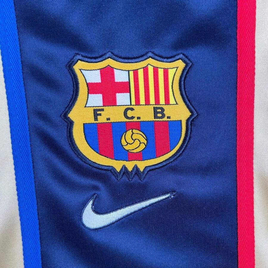 FC Barcelona Retro Soccer Jersey 2002