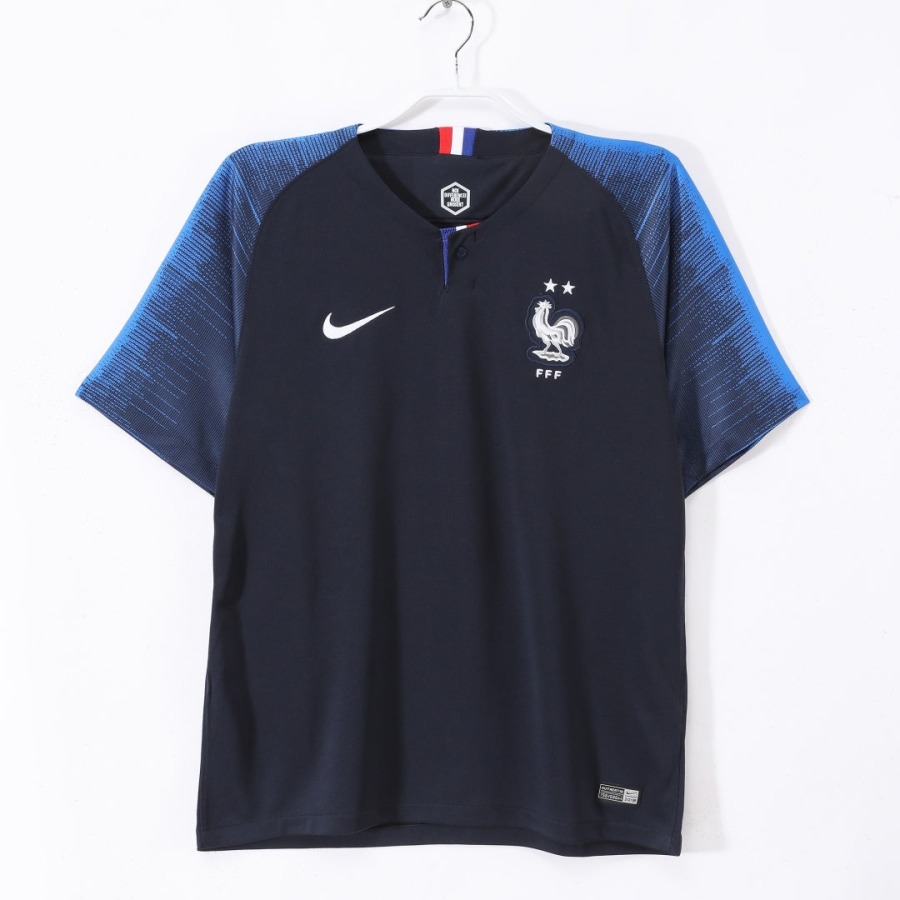 France Home Retro Jersey 2018