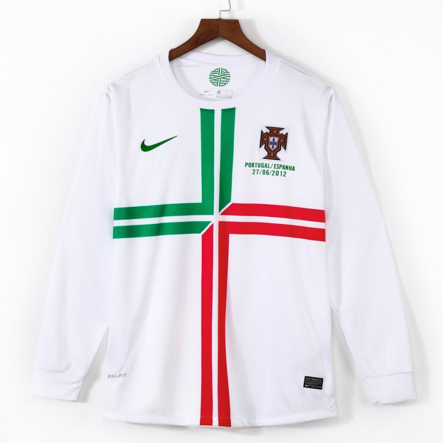 Portugal Away 2011-2012 Long Sleeve Retro Jersey