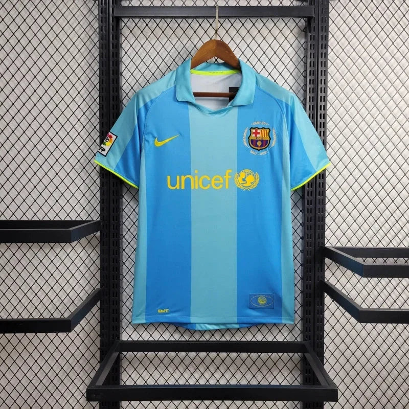 FC Barcelona Retro 2007-2008 Soccer Jersey