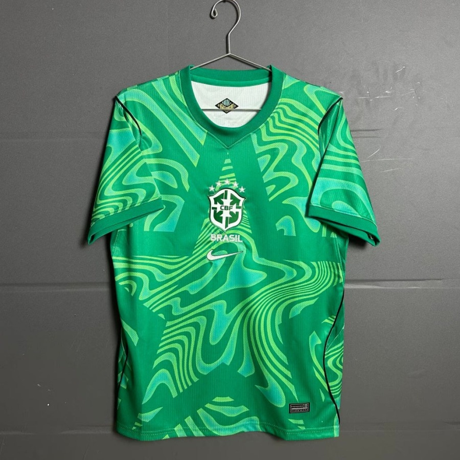 Brazil Goalkeeper 2026 - Premium Green Jersey