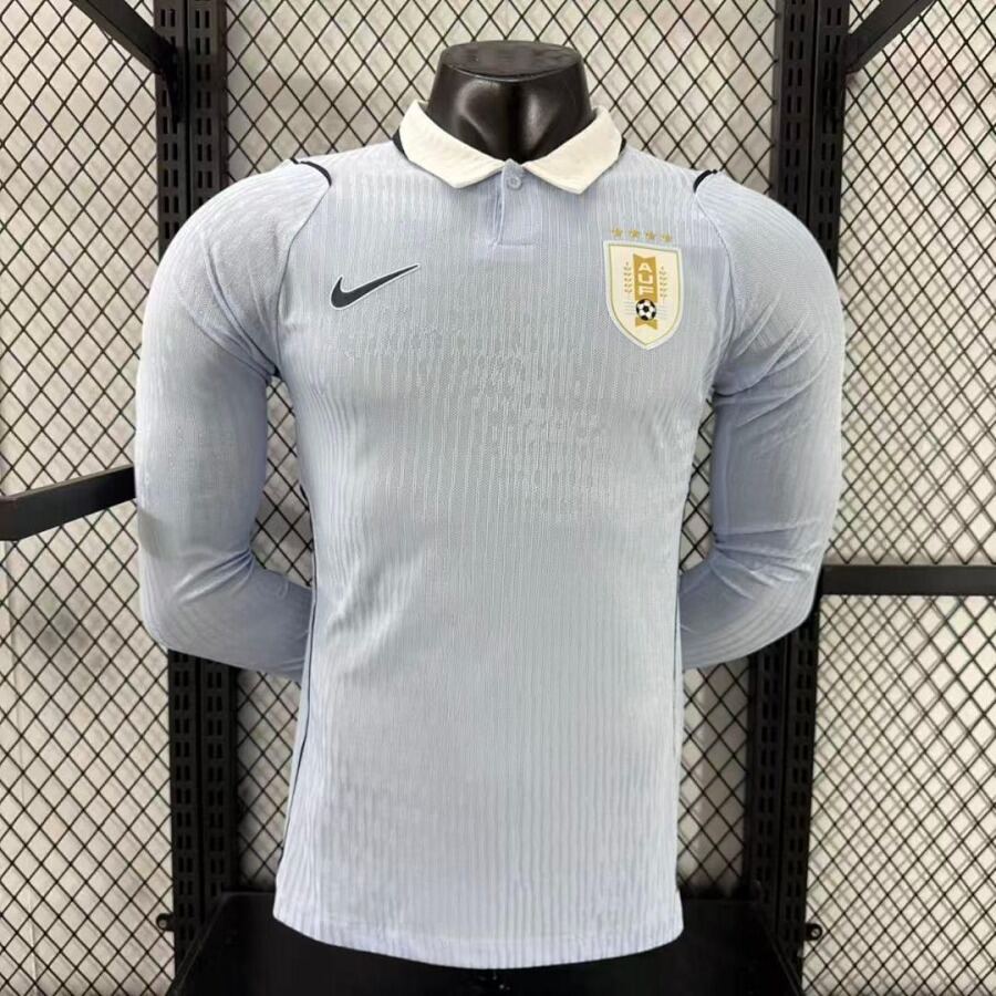 Uruguay Long Sleeve World Cup 2026 Jersey