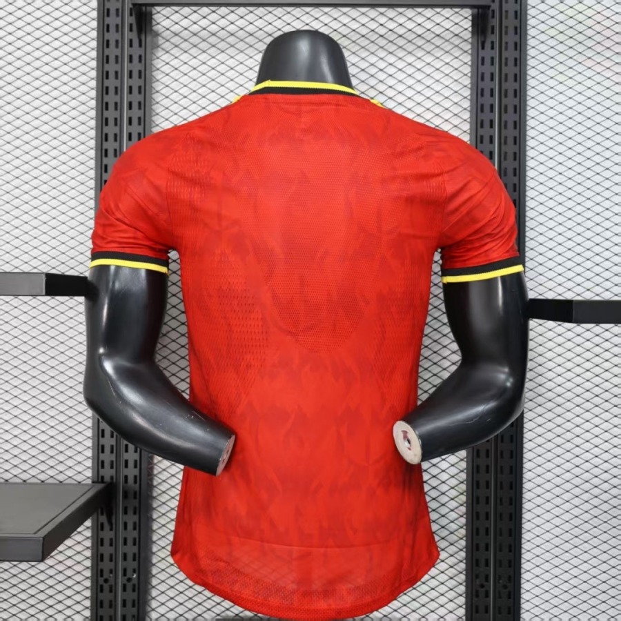 Belgium Home 2025/26 Player Soccer Jersey
