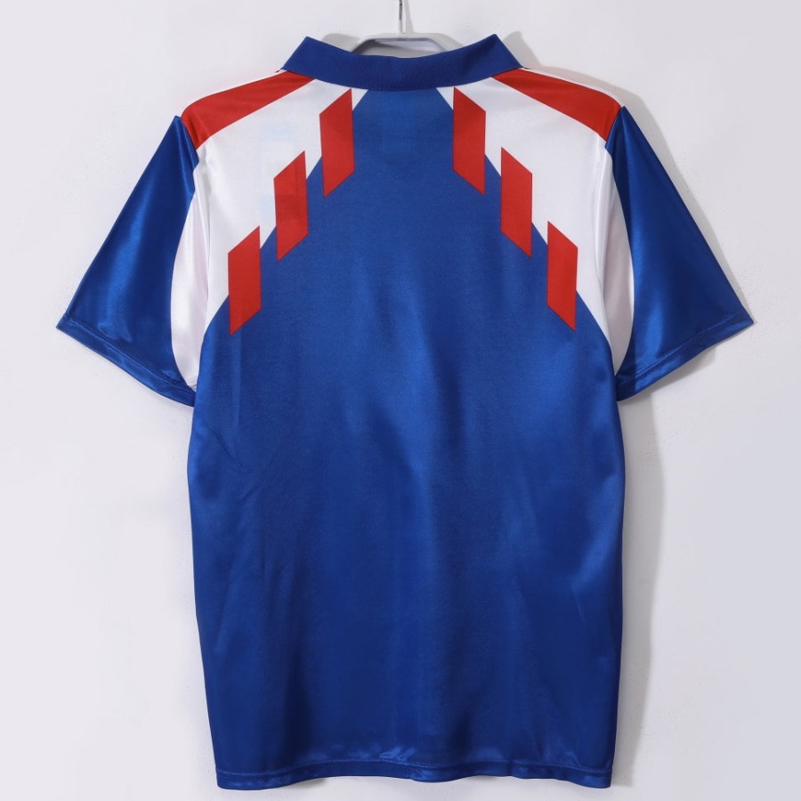 France Home Retro Soccer Jersey 1990