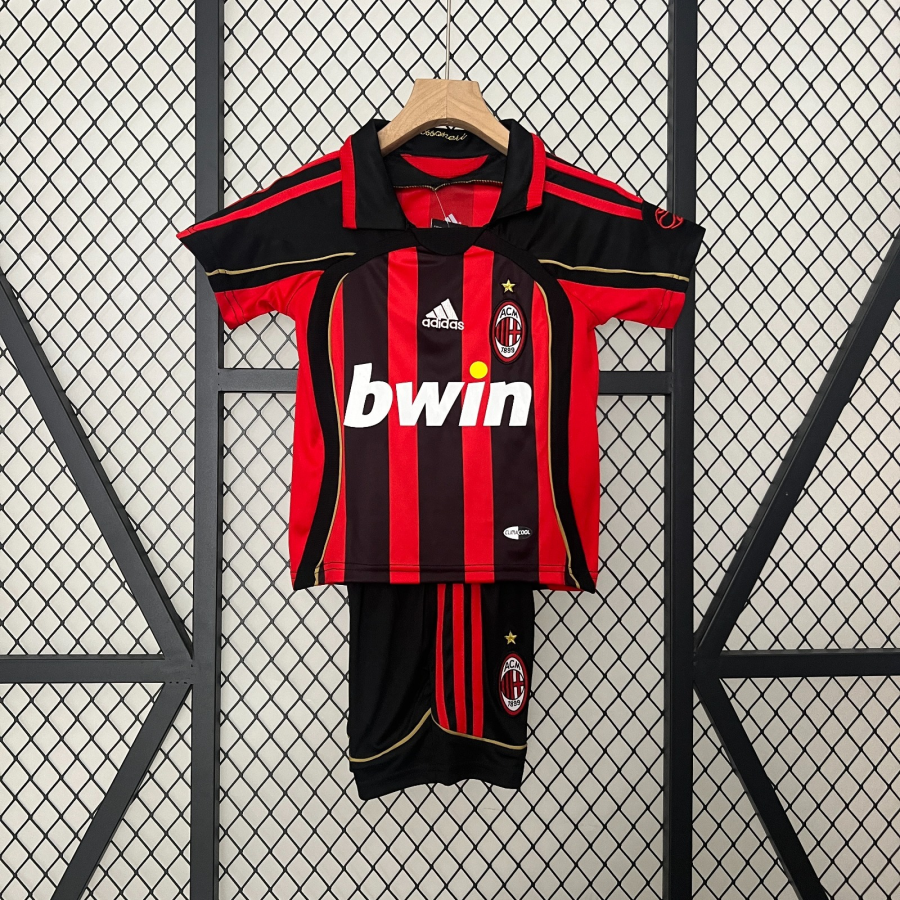 AC Milan Retro 24/25 Youth Soccer Jersey