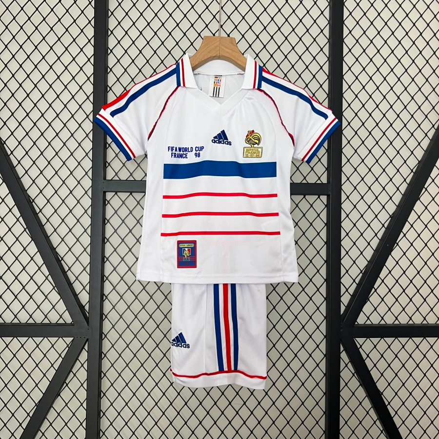 France Retro Youth 24/25 Soccer Jersey