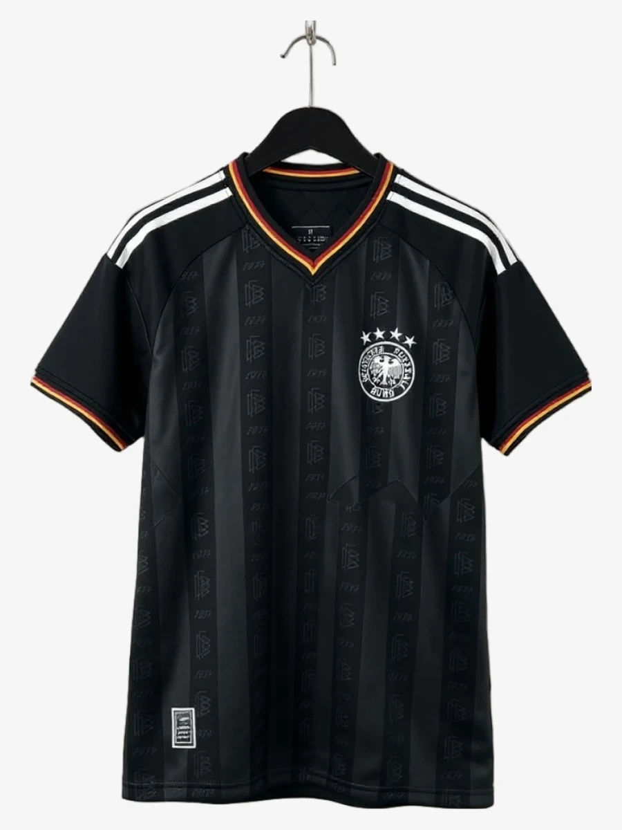maillot-allemagne-training-2026-gris studio v12 Germany Training 2026 Gray Soccer Jersey
