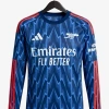 Arsenal Away Long Sleeve Soccer Jersey 2025-2026