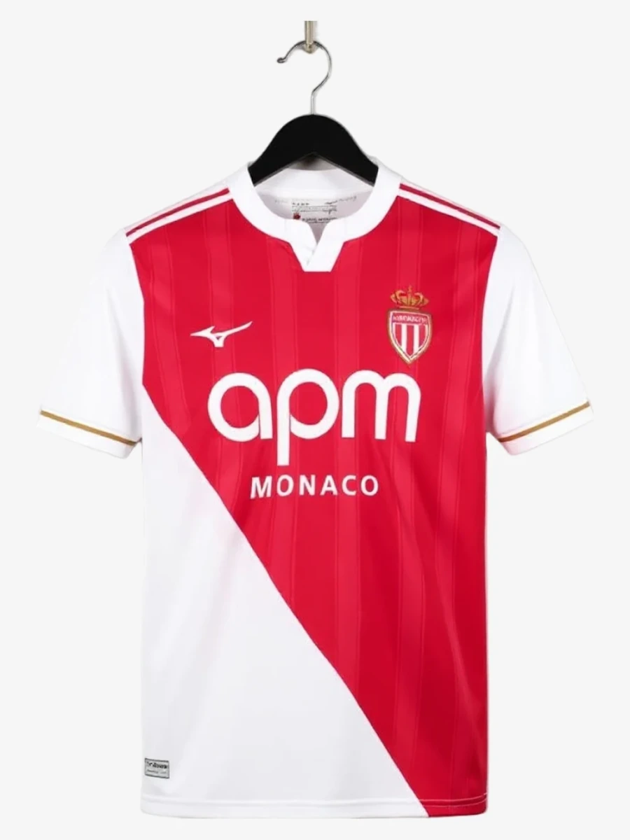 maillot-as-monaco-domicile-2025-2026 studio v12 AS Monaco Home Soccer Jersey 2025-2026