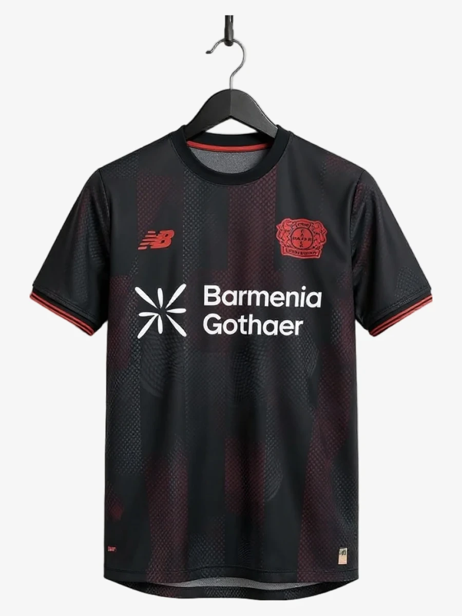maillot-bayer-04-leverkusen-domicile-2025-2026 studio v12 Bayer 04 Leverkusen Home Soccer Jersey 2025-2026