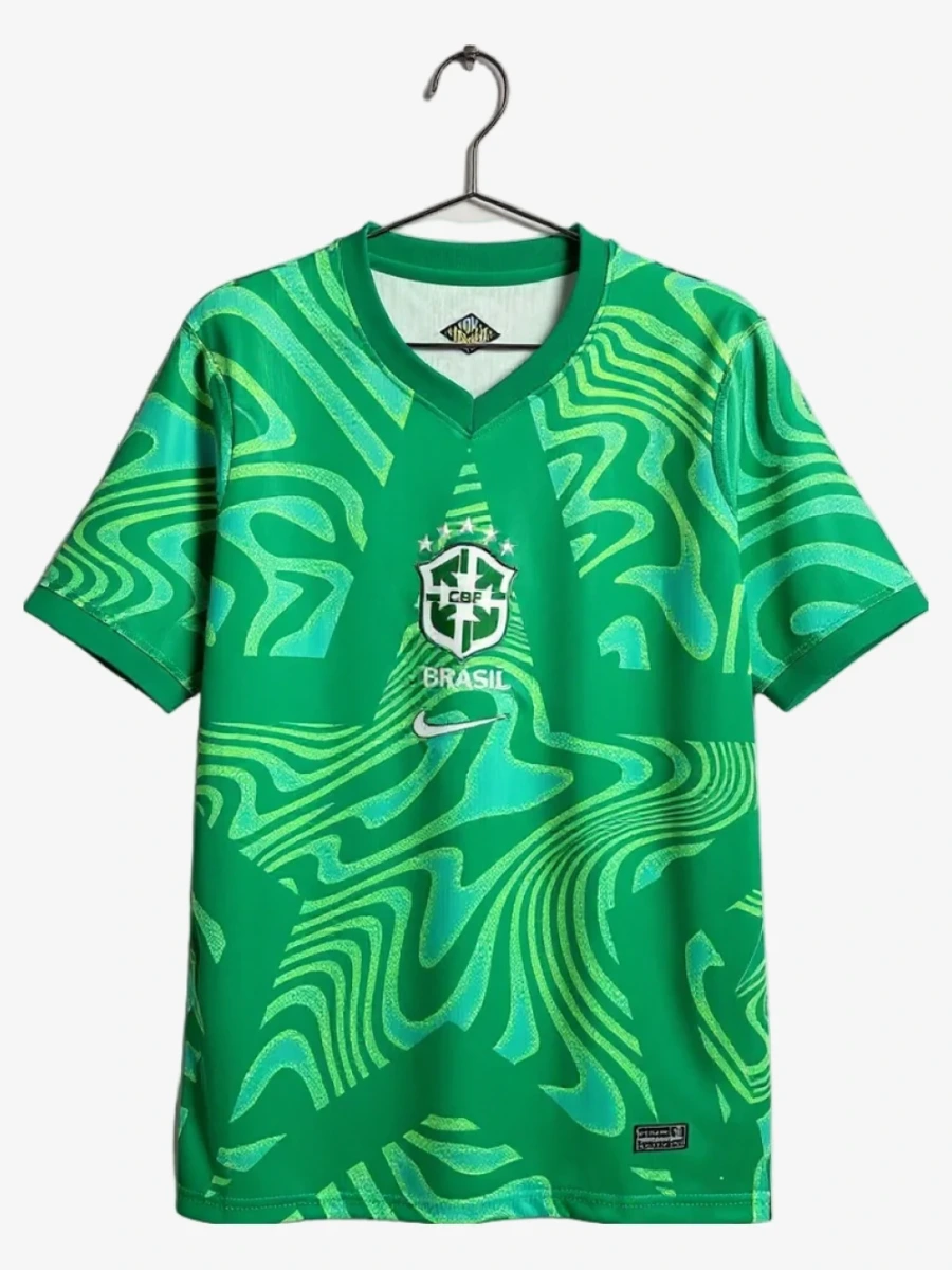 Brazil Goalkeeper 2026 Soccer Jersey - Green Premium
