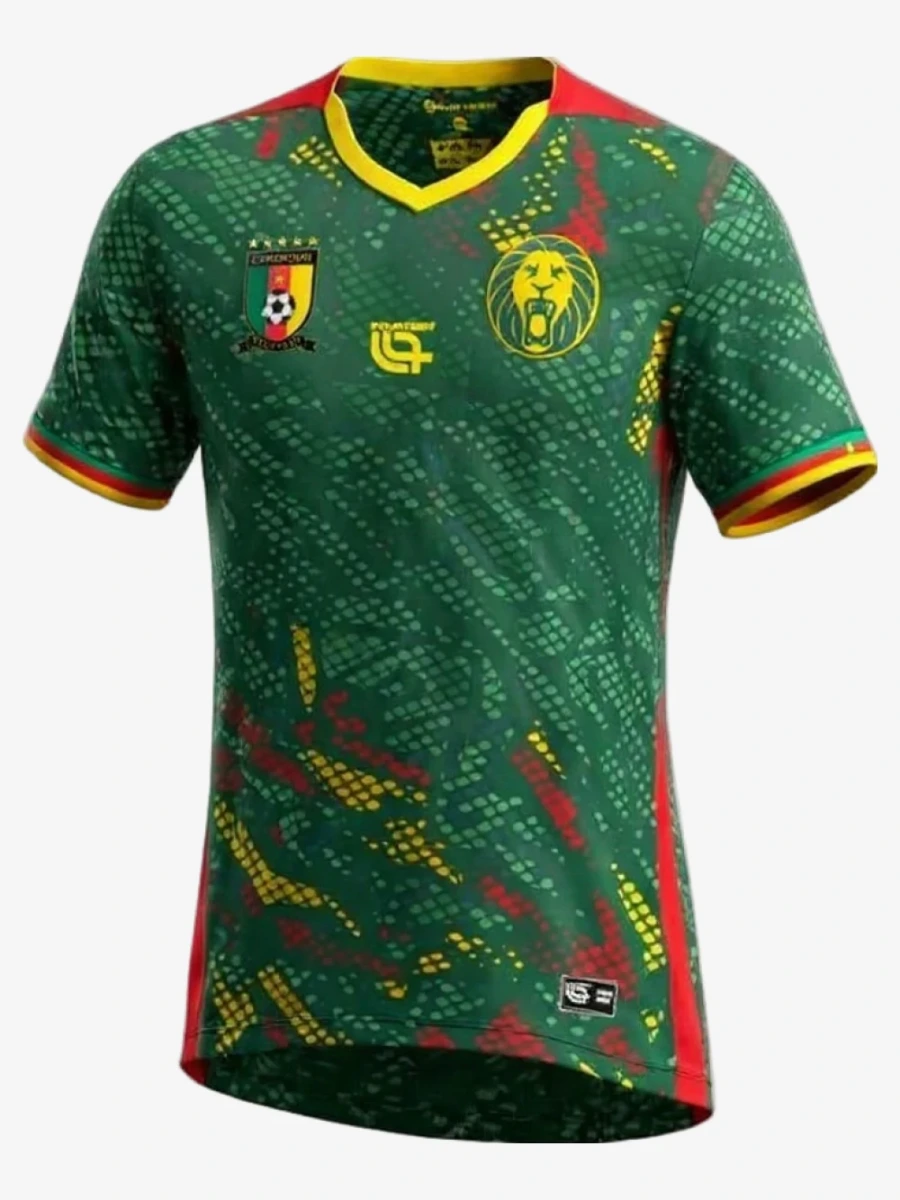 maillot-cameroun-domicile-2026 studio v10 Cameroon Home Soccer Jersey 2026
