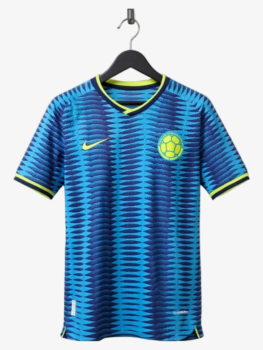 maillot-colombie-exterieur-2026-manches-longues studio v12 Colombia Away 2026 Long Sleeve Soccer Jersey