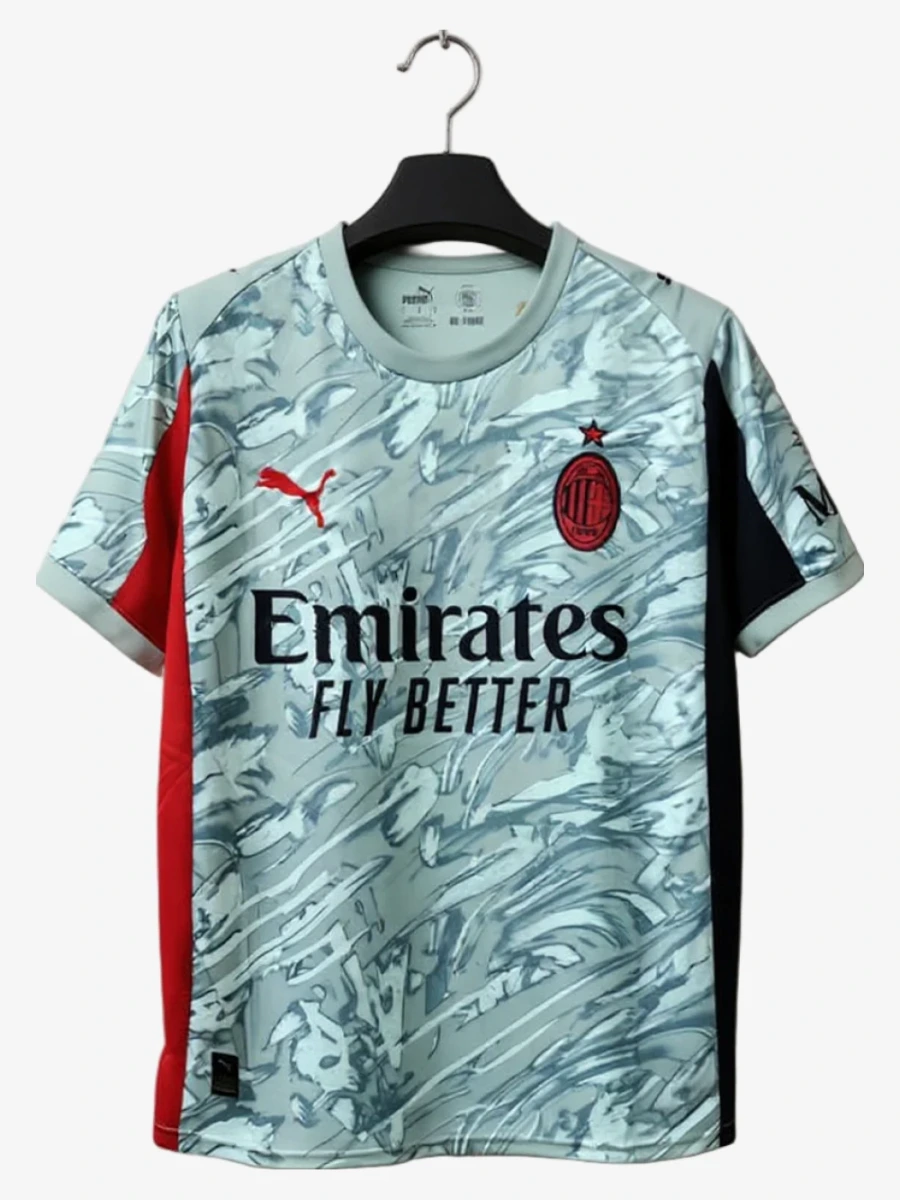 Concept Jerseys AC Milan Away Gray Edition 2025-2026