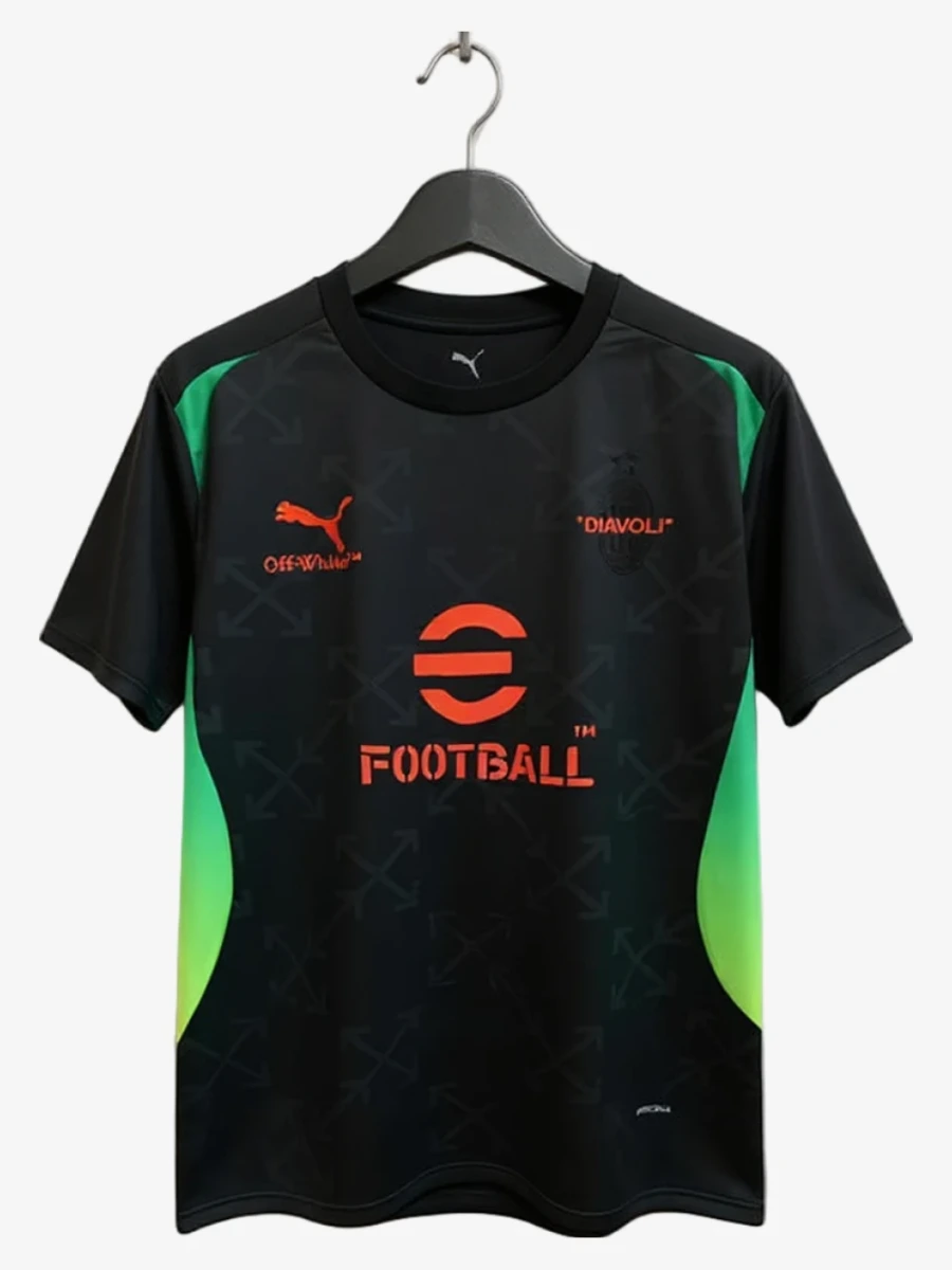 maillot-concept-ac-milan-edition-off-white-noir-gris-2025-2026 studio v12 Concept Jerseys AC Milan Off-White Black Gray Edition 2025-2026