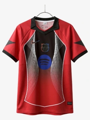 maillot-concept-fc-barcelone-rouge-2025-2026 studio v10 Concept Jerseys FC Barcelona Red 2025-2026