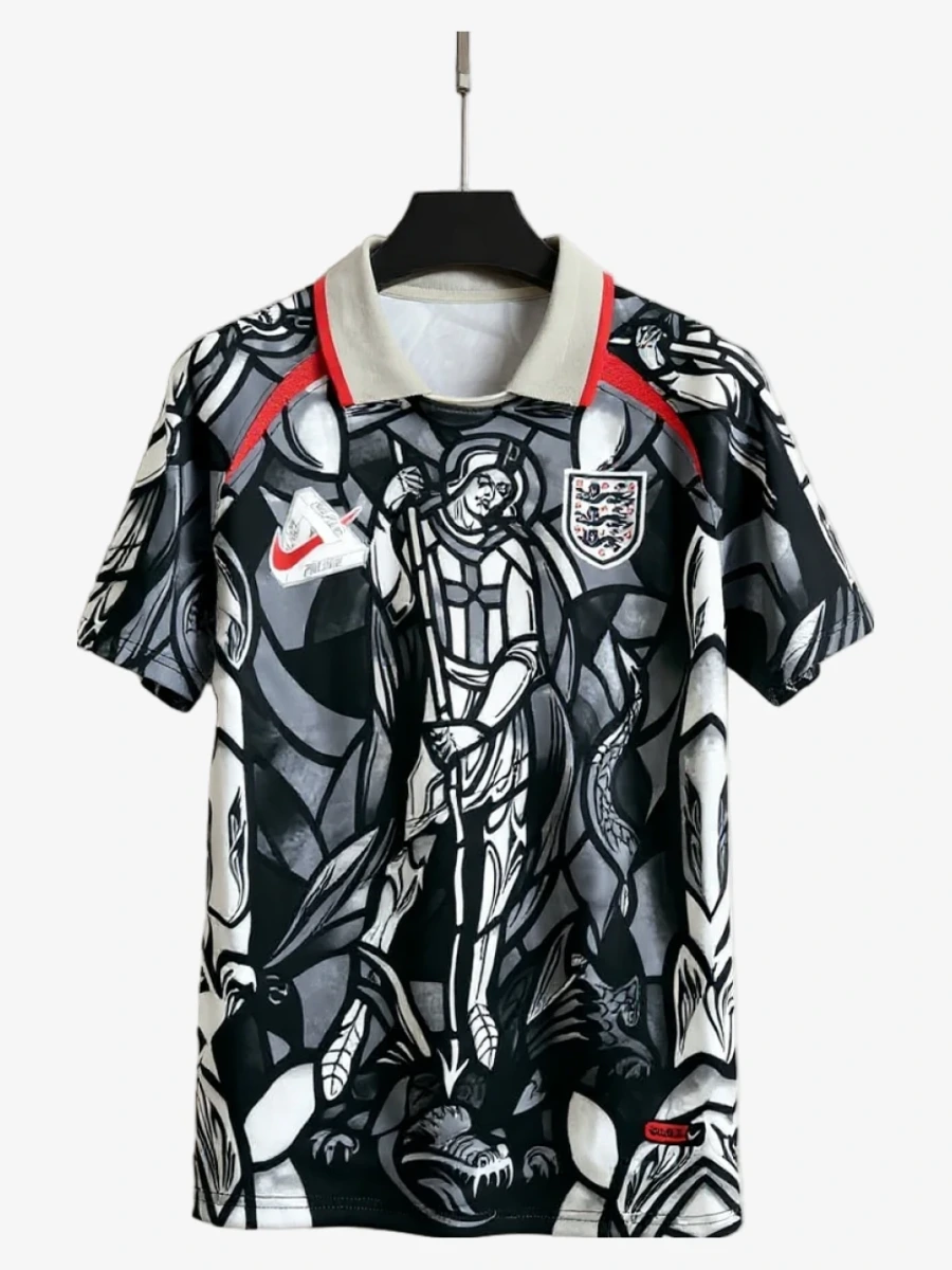England 2026 Premium Polo Soccer Jersey