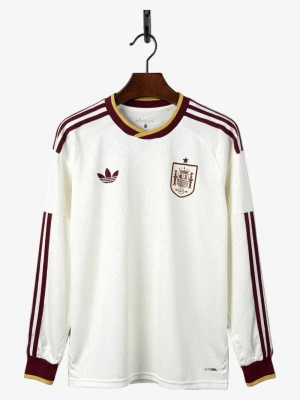 Spain Away Soccer Jersey 2026 Long Sleeve