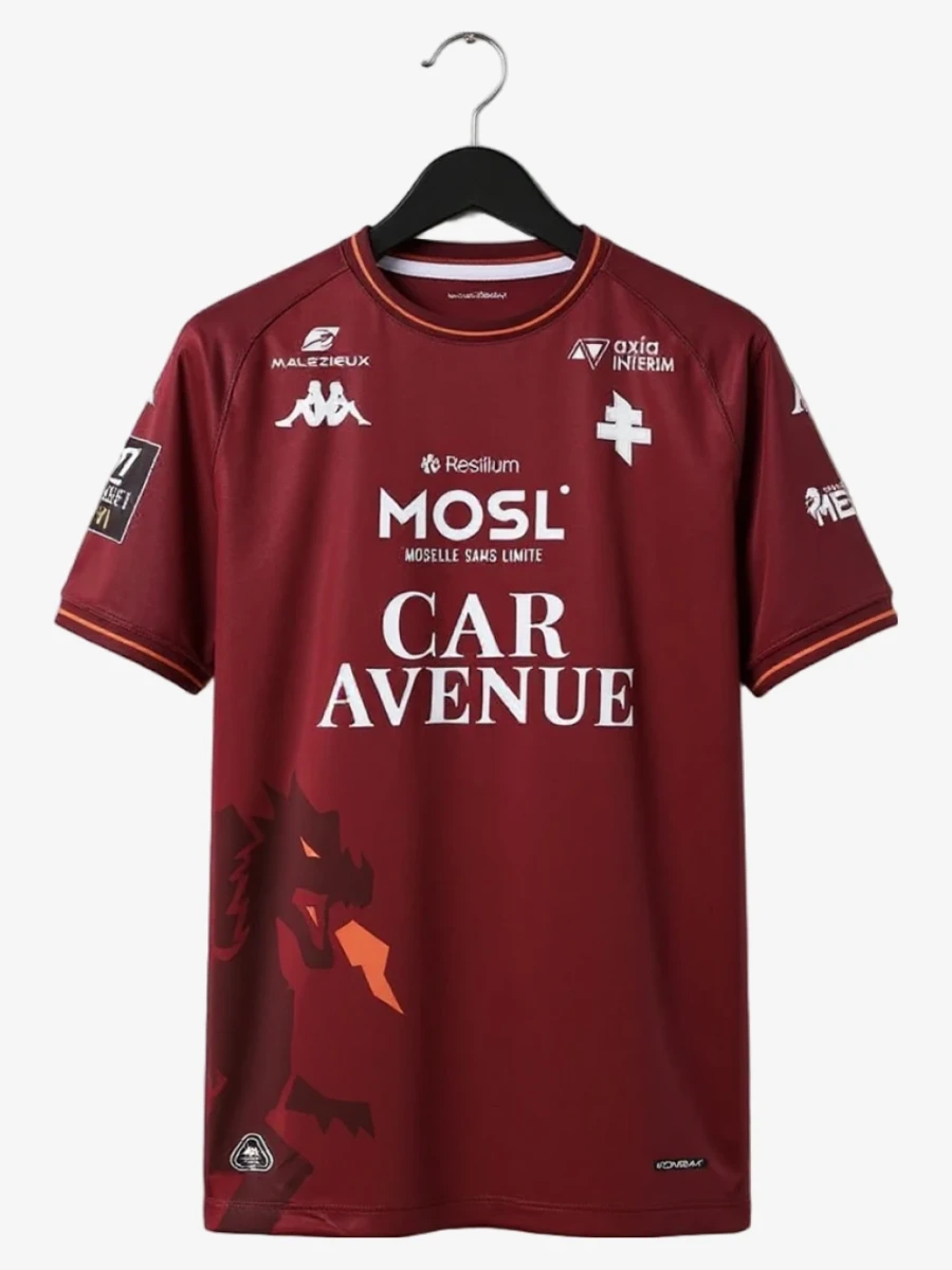 FC Metz Home Soccer Jersey 2025-2026