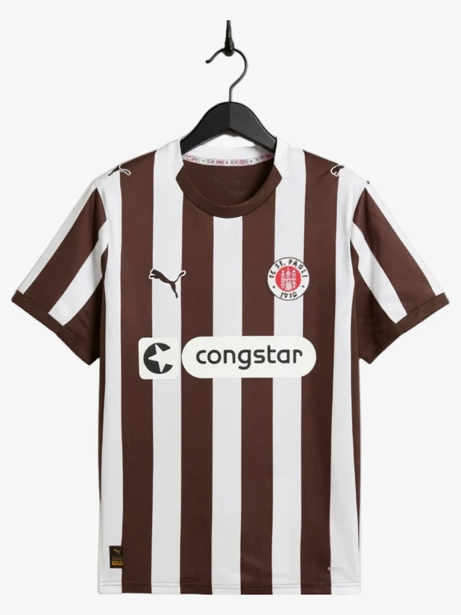 FC St. Pauli Home Soccer Jersey 2025-2026