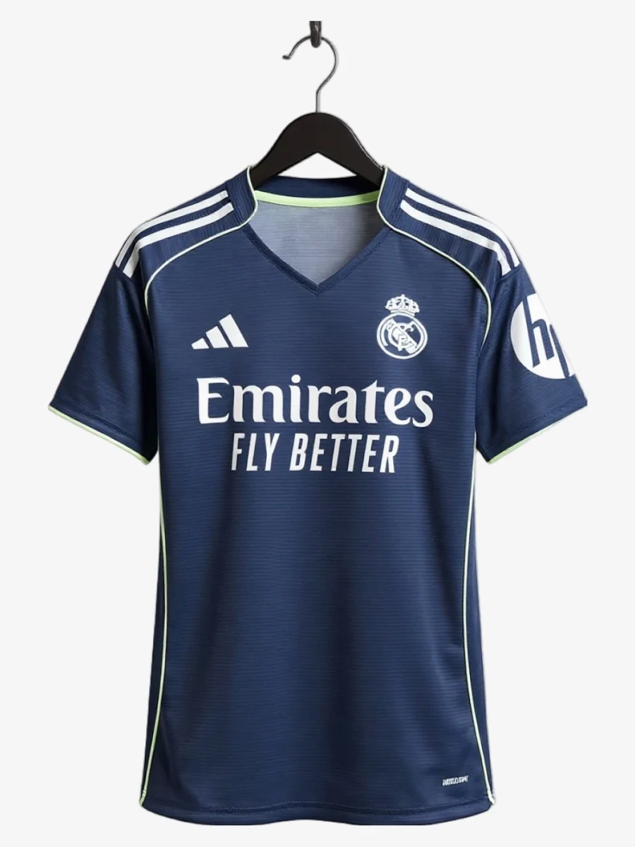 maillot-femme-real-madrid-exterieur-2025-2026 studio v12 Real Madrid Away 2025-2026 Women's Soccer Jersey