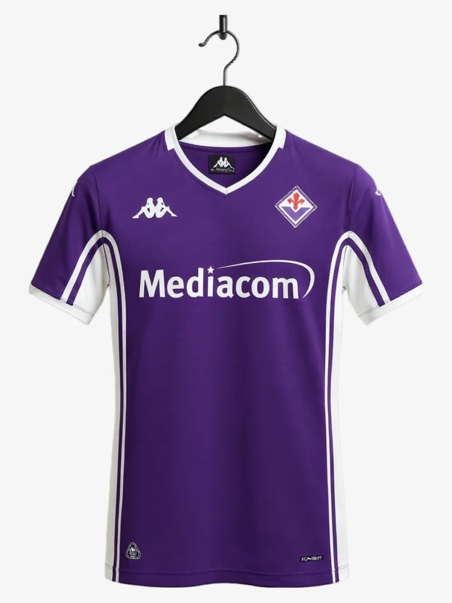 maillot-fiorentina-domicile-2025-2026 studio v12 Fiorentina Home Soccer Jersey 2025-2026
