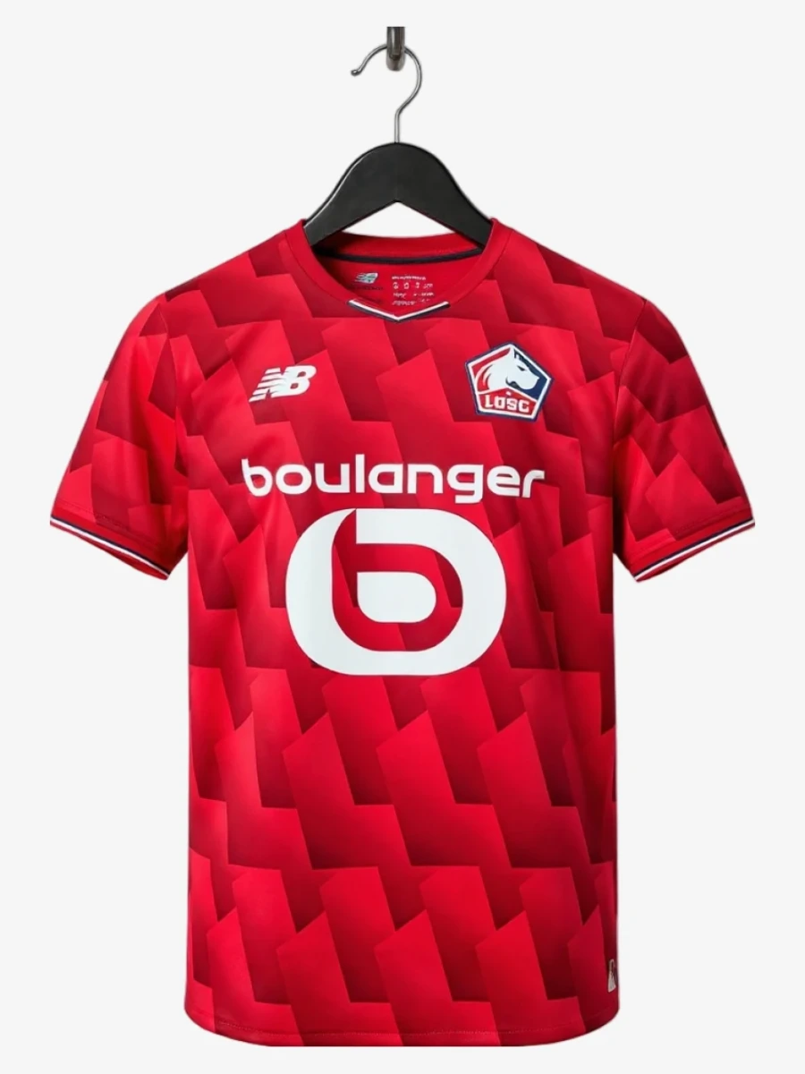 maillot-lille-losc-domicile-2025-2026 studio v12 Lille LOSC Home Jersey 2025-2026