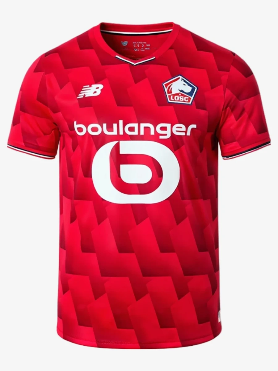 maillot-losc-lille-domicile-2025-2026 studio v10 LOSC Lille Home Jersey 2025-2026