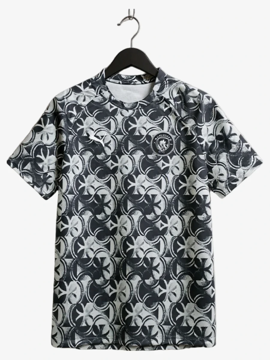 maillot-manchester-city-avant-match-2025-2026 studio v12 Manchester City Pre-Match Soccer Jersey 2025-2026