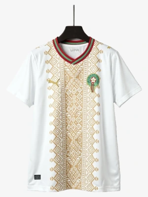 Morocco White Away World Cup 2026 Soccer Jersey