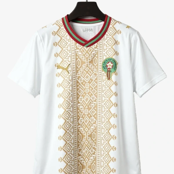 Morocco White Away World Cup 2026 Soccer Jersey