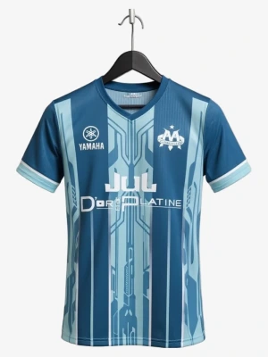 maillot-om-x-jul-bleu-2025-2026 studio v12 OM x Jul Blue Soccer Jersey 2025-2026