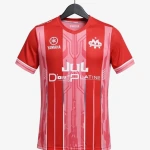 OM x Jul Red Soccer Jersey 2025-2026