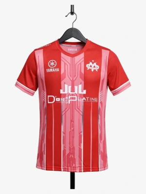 maillot-om-x-jul-rouge-2025-2026 studio v12 OM x Jul Red Soccer Jersey 2025-2026