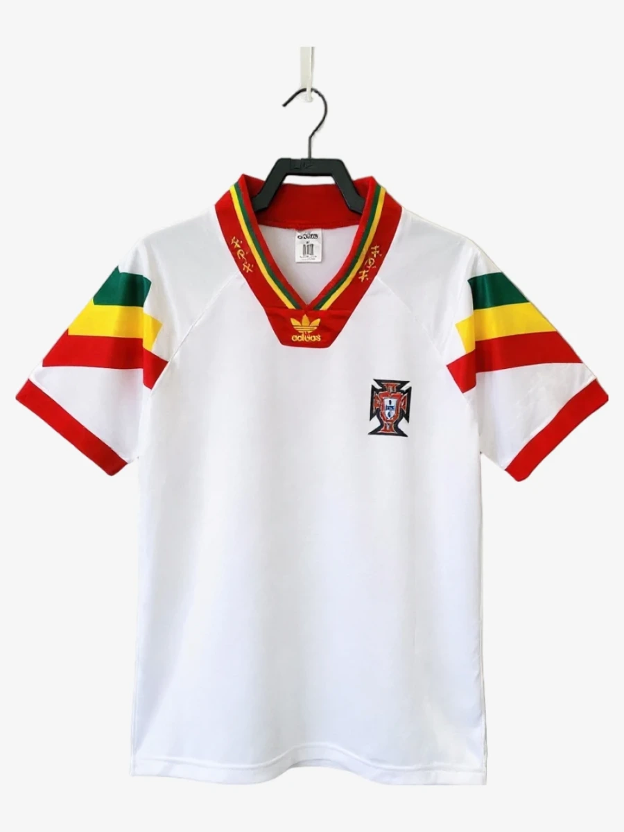 Portugal Away Soccer Jersey 1992
