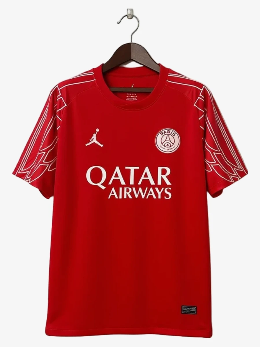 maillot-psg-special-rouge-2025-2026 studio v12 PSG Special Jersey Red 2025-2026