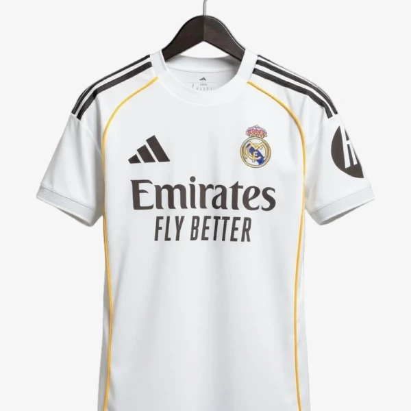 Real Madrid Home 2025-2026 Soccer Jersey