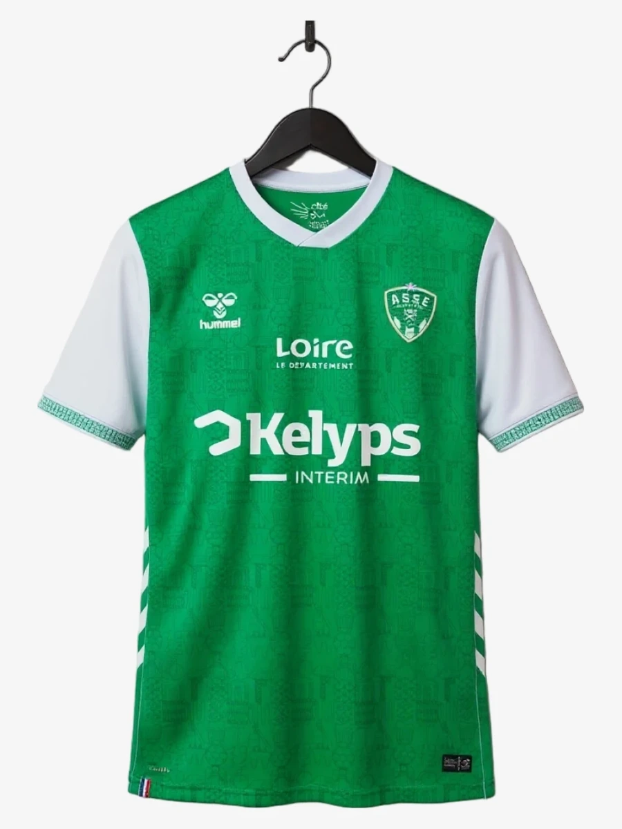 Saint-Étienne Home Soccer Jersey 2025-2026