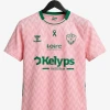 maillot-saint-etienne-gardien-rose-2025-2026 studio v12 Saint-Étienne Goalkeeper Pink Soccer Jersey 2025-2026