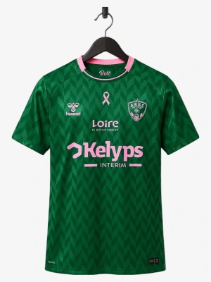 Saint-Étienne Pink October Soccer Jersey 2025-2026