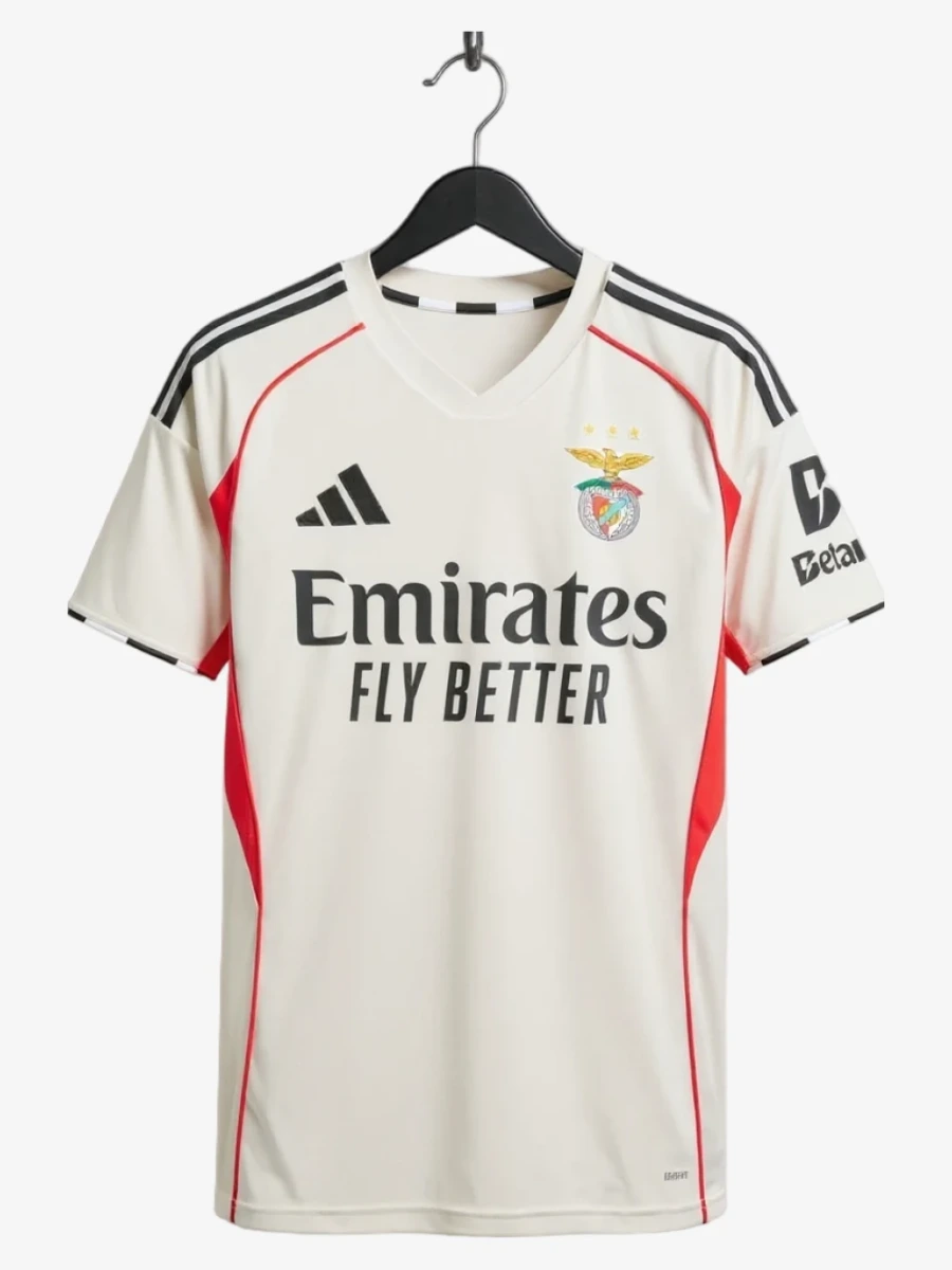 SL Benfica Away Soccer Jersey 2025-2026