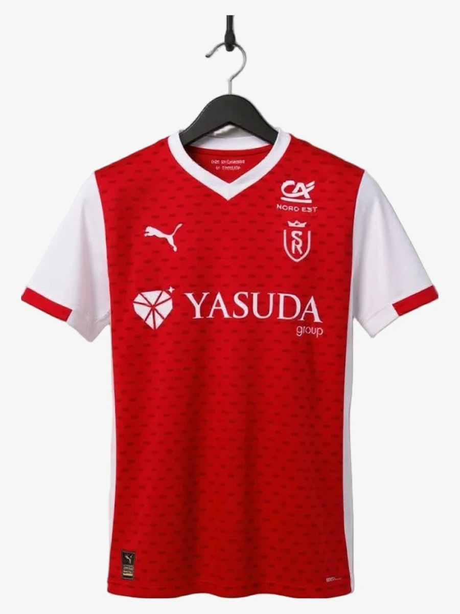 Stade de Reims Home Soccer Jersey 2025-2026