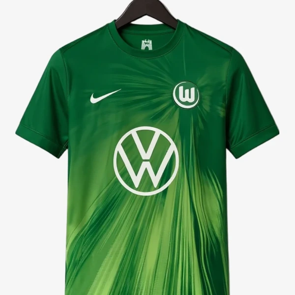 VfL Wolfsburg Home Soccer Jersey 2025-2026