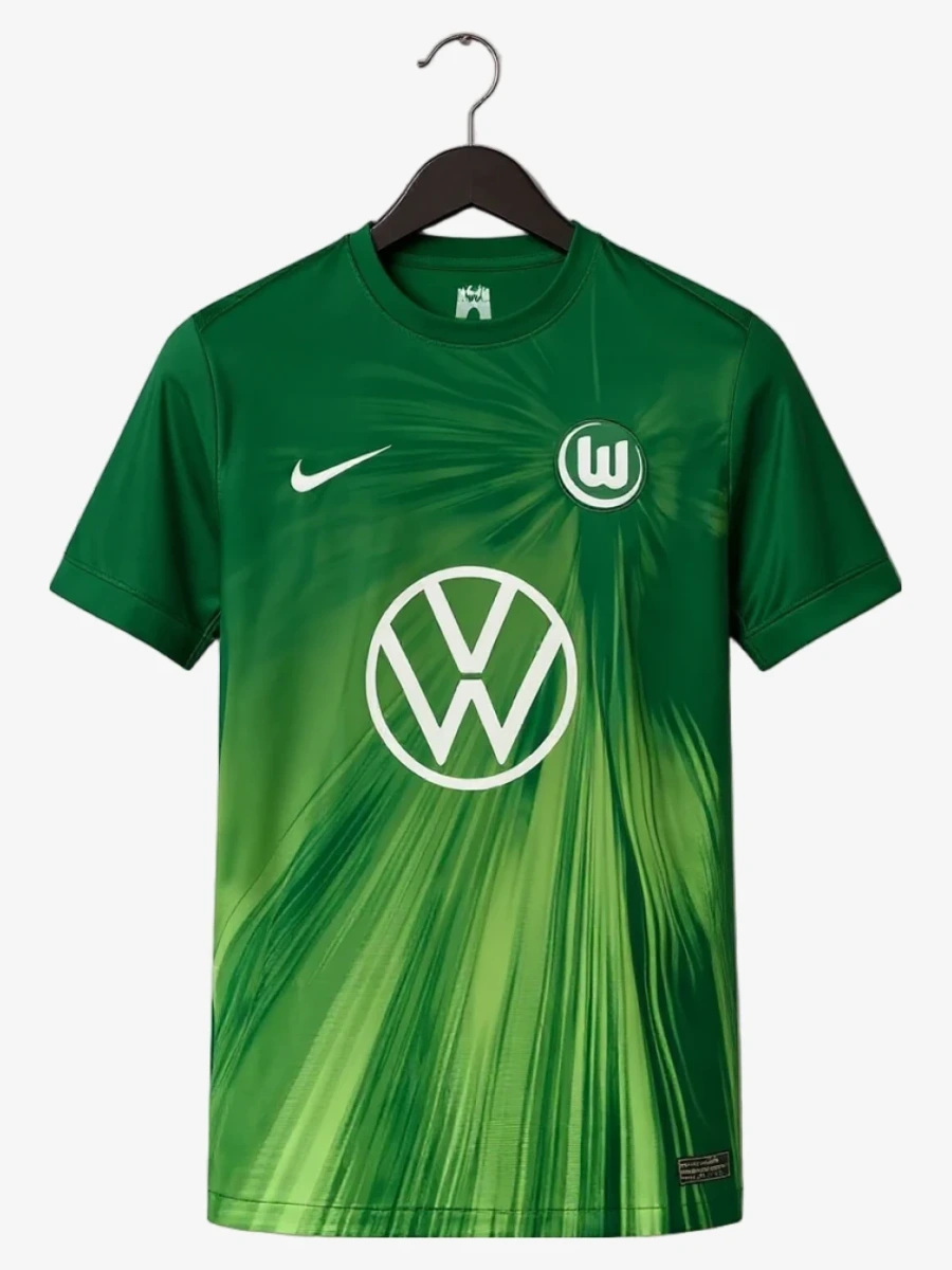 VfL Wolfsburg Home Soccer Jersey 2025-2026