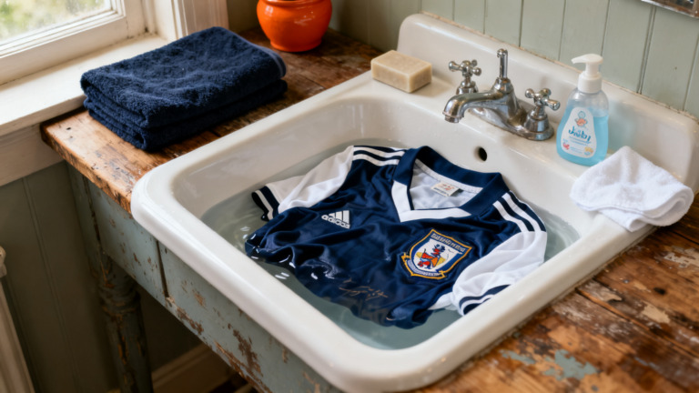 How to Hand Wash a Football Jersey Without Ruining It
